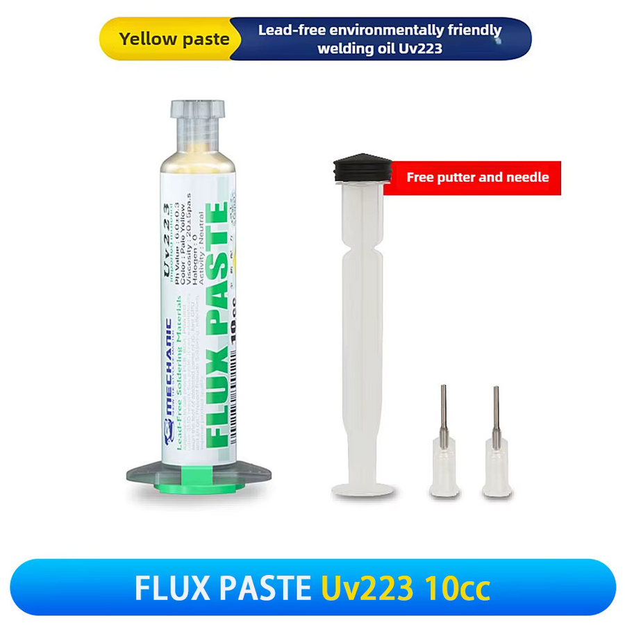 MECHANIC UV223/UV559 No-Clean Bleifreies Lötflussmittel Hochaktiv für BGA SMD PCB Handy-Löt- und Reparaturarbeiten - Bild 2