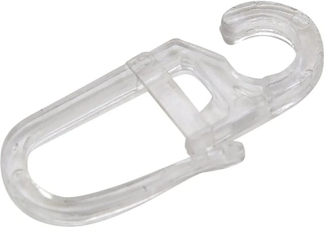 Mydeco Gardinenhaken transparent für 1,6 cm Gardinenringe aus Kunststoff - Bild 1