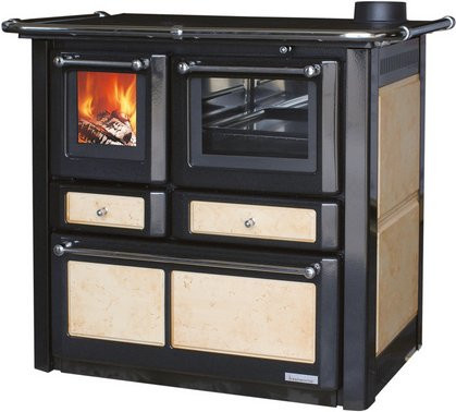 Holzherd WESTMINSTER K85F in Beige mit 6 kW Heizleistung - Bild 1
