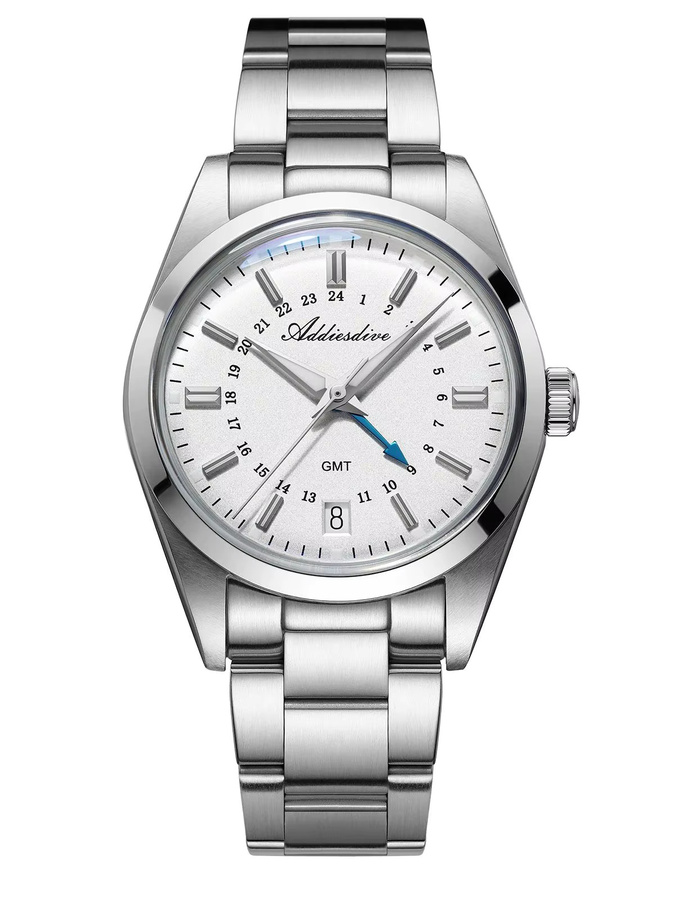 ADDIESDIVE Quarz-Armbanduhr, Edelstahl, Silber, Herren - Bild 4
