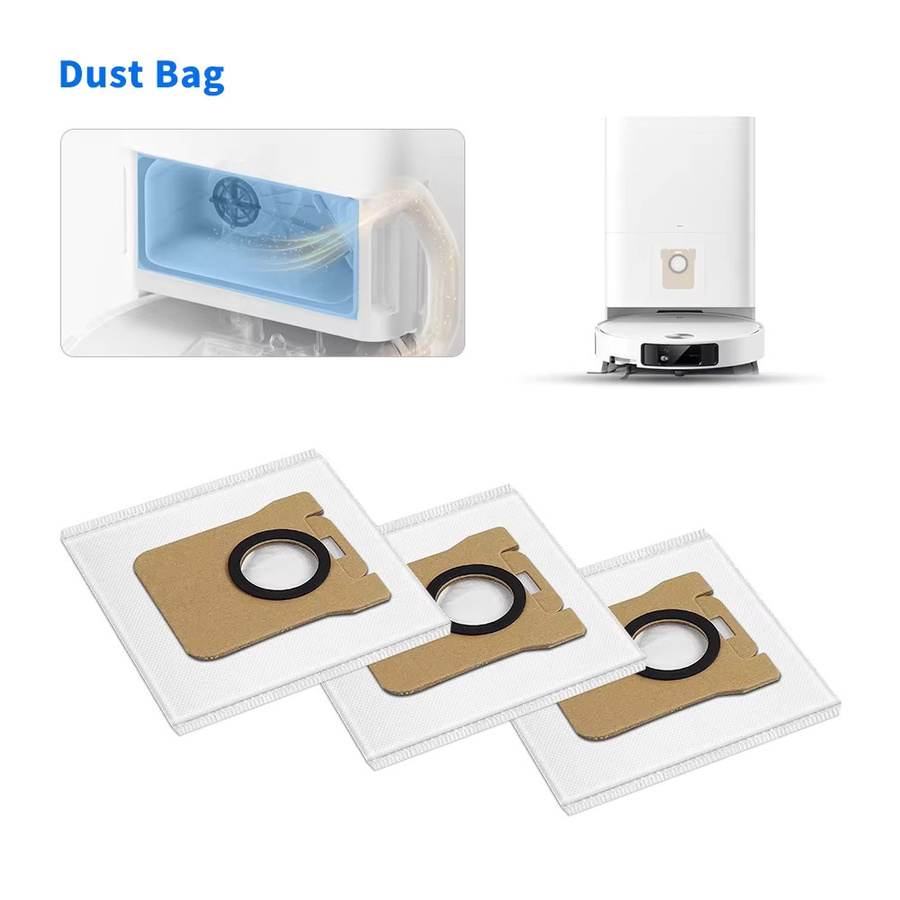 WINDNINJA Staubbeutel Ersatzset für Xiaomi Mijia 5, 5 Pro, X10+, X20+, S10, M30 und M40 Roboterstaubsauger - Bild 2