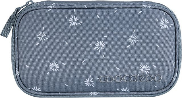 Coocazoo Schlampermäppchen Bloomy Daisy in Grau und Blau aus Textil - Bild 1