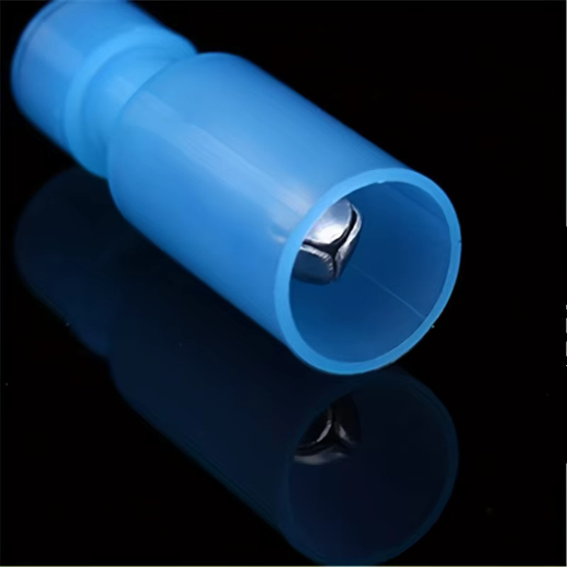 10 Paar Nylon Bullet Schnellverbinder Set mit isolierten elektrischen Crimp Steckverbindern in Blau - Bild 3