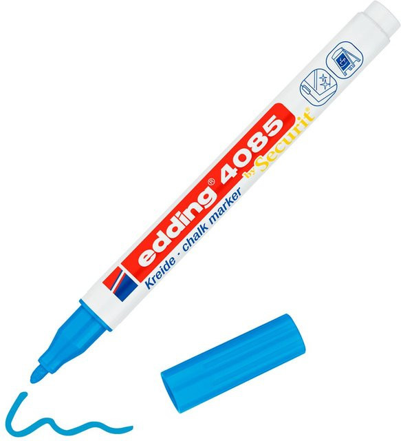 edding 4085 Kreidemarker in Blau - Bild 1