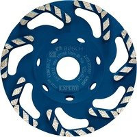 Bosch EXPERT Concrete Diamanttopfscheibe Schleifscheibe Blau Durchmesser: 125 mm, Bohrung: 22,23 mm, Dicke: 4,5 mm - Bild 1