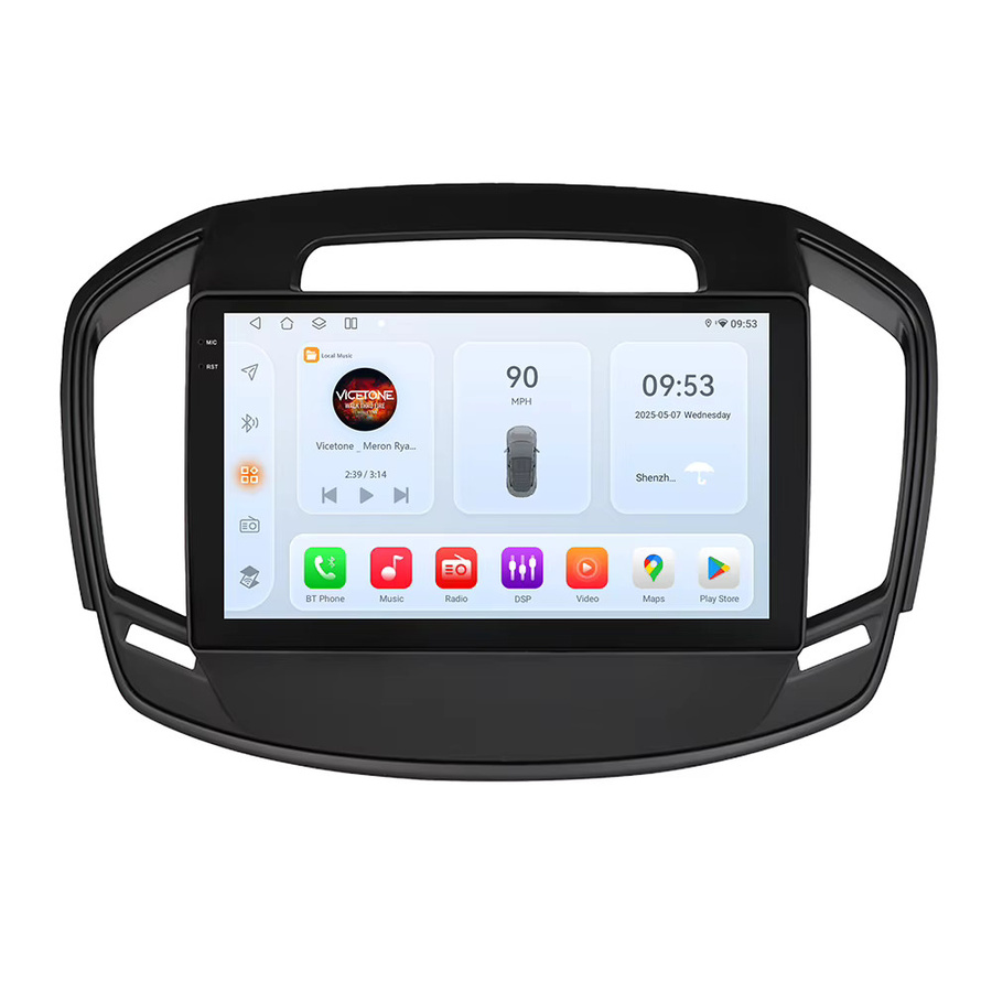 Hizpo 8Core Auto Stereo für Buick Regal und Opel Insignia 2014 - 2017 mit GPS, Apple CarPlay, Android Auto, 4G und WIFI in Schwarz - Bild 6