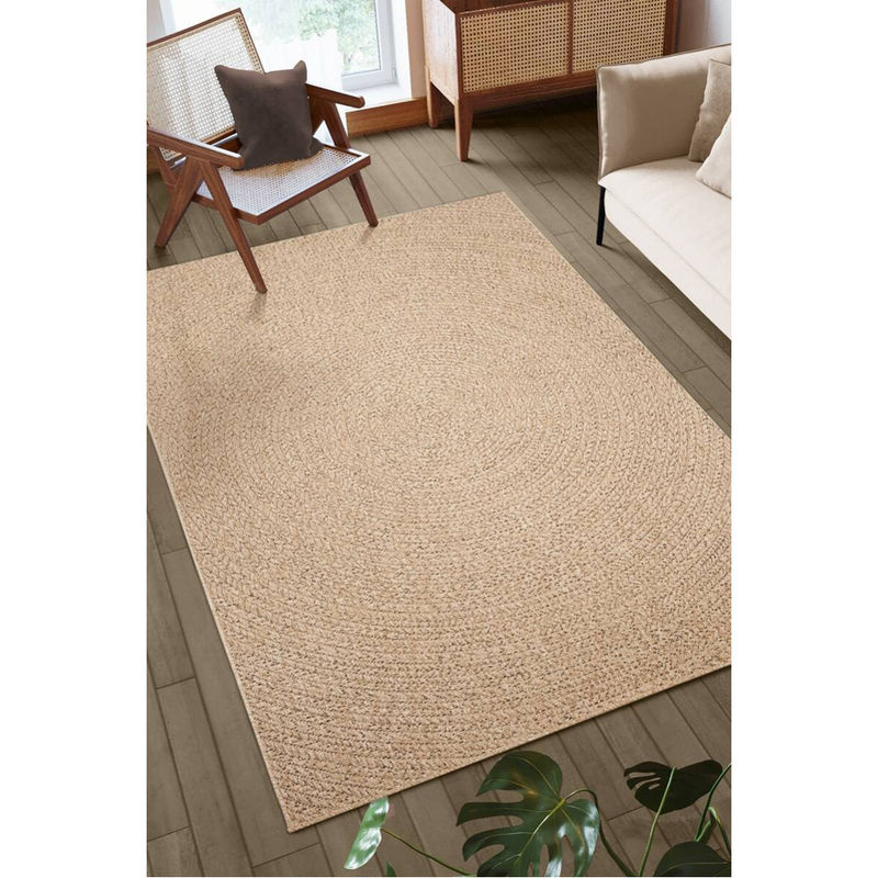 Merinos In-/Outdoor-Teppich Kenzy in Natur/Beige, Flachgewebe, B: 160 cm, L: 230 cm - Bild 2