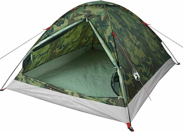vidaXL Kuppelzelt für 4 Personen in Camouflage, wasserdicht - Bild 1