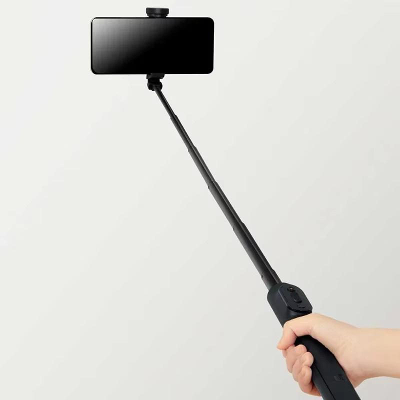 Xiaomi Mijia Zoom-Ständer Selfie Stick 2 Stativ in Schwarz mit Bluetooth-Fernbedienung, faltbar und ausziehbar bis 830 mm, 360 Grad drehbar - Bild 1
