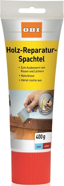 OBI Holz-Reparatur-Spachtel Naturbraun 400 g - Bild 1