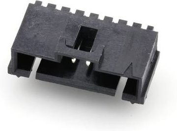 Molex Steckverbinder 8-polig Schwarz mit Goldkontakten Rastermaß 2.54mm 705550042 - Bild 1