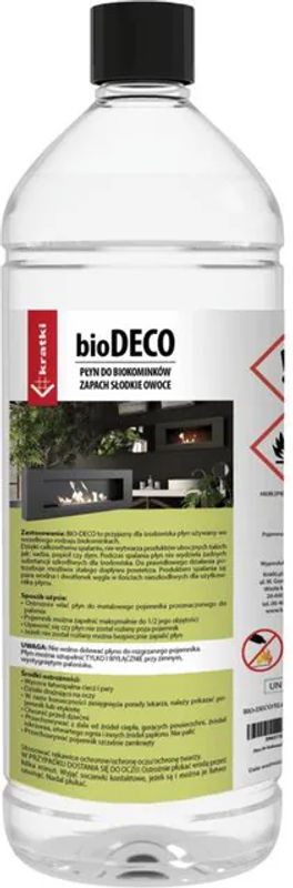 Kratki Biokamin Flüssigkeit mit süßem Fruchtduft transparent - Bild 1