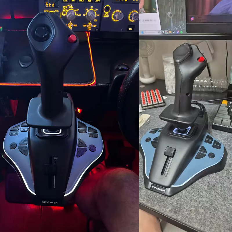 Winwing URSA MINOR Airline Joystick L Kapitän/Erster Offizier Version in Schwarz für Flugsimulationen wie X-Plane, MSFS2020 und P3D - Bild 5