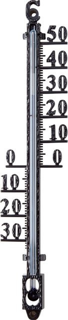 Universal-Thermometer Filigran in Blau, B/T/H: 16,5 x 3,2 x 1,2 cm - Bild 1