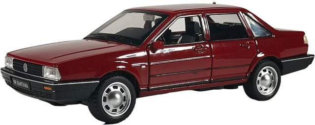 Fourall- Model Cars Volkswagen Santana, Modellauto, 1:32, Metall, Rot - Bild 1