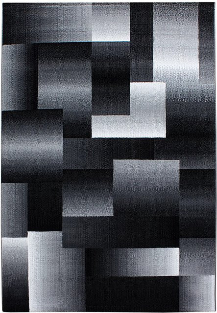 Ayyildiz Kurzflorteppich Miami Schwarz B: 160 cm, T: 230 cm - Bild 1