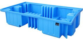 Bauer Südlohn GREEN-LINE PE-Auffangwanne WP 2/11 aus Polyethylen in Blau - Bild 1