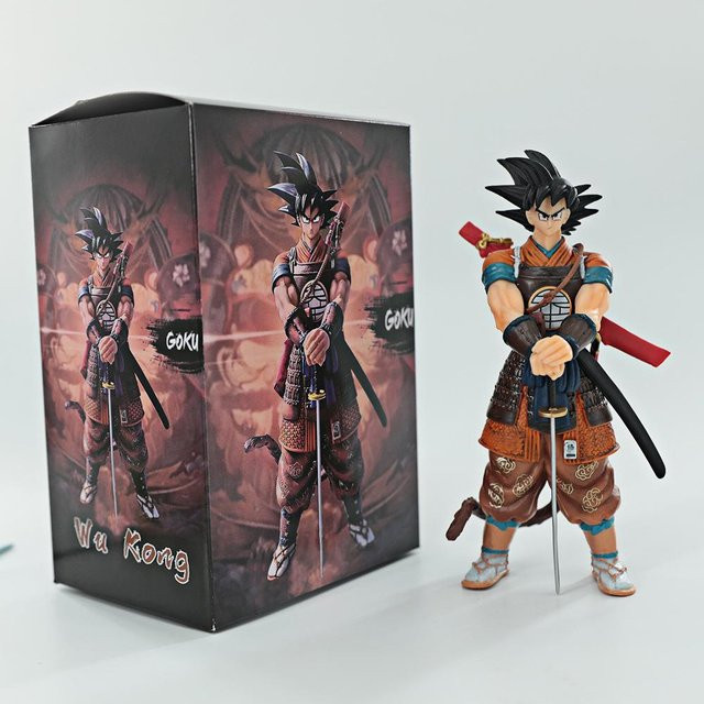 MIFEN Dragon Ball Z Samurai Son Goku Broly Super Saiyan Actionfigur PVC - Bild 1