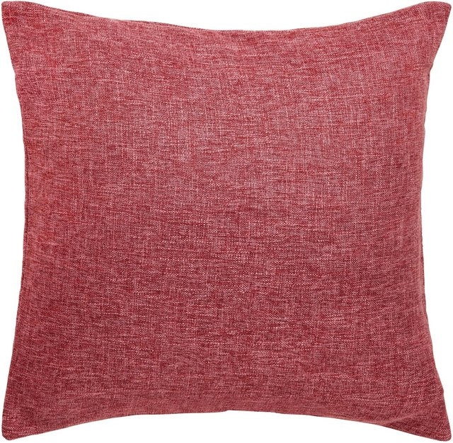 Modern Living Kissenhülle in Leinenoptik, Farbe Rot, B/H: 50 x 50 cm - Bild 1