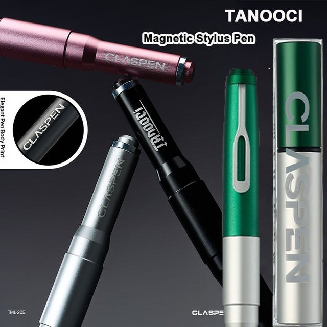 TANOOCI Magnetstift mit Kugelspitze und 0,5 mm Mine, einziehbarer Metallstift in Mehrfarben für den täglichen Gebrauch und Prüfungen - Bild 1