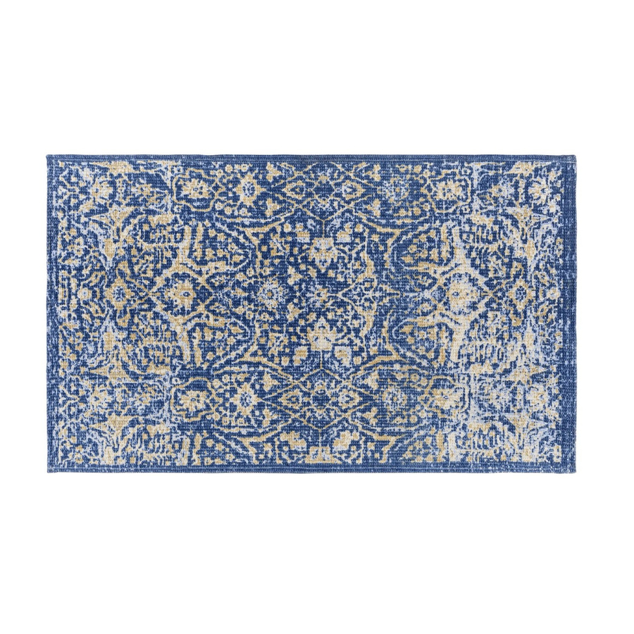 Wenko Badteppich Naxos Mehrfarbig im Vintage-Look mit Grafikmuster, Breite: 60 cm, Tiefe: 100 cm - Bild 2
