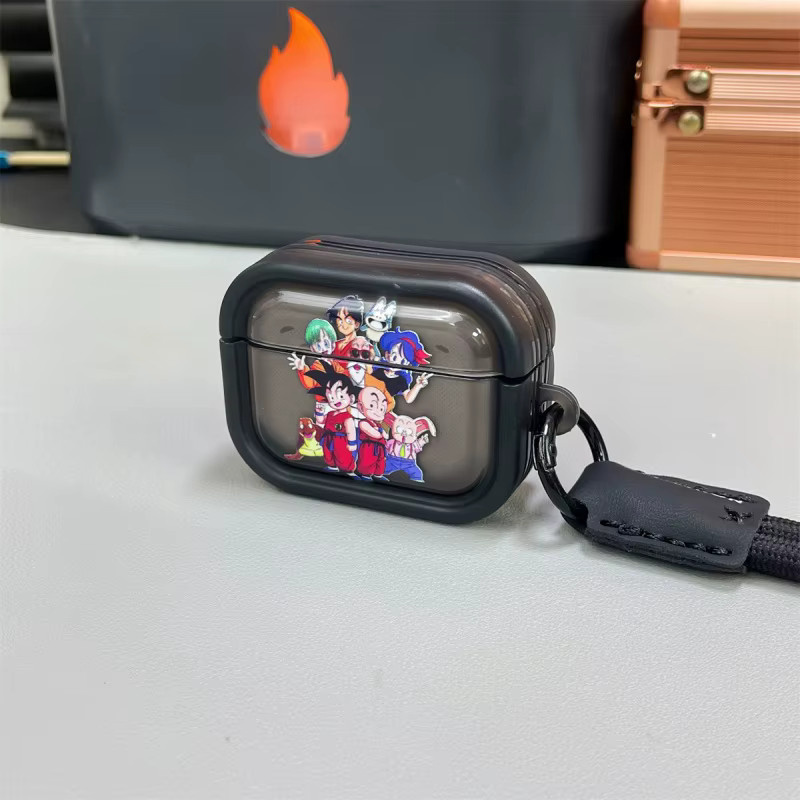 Dragon Ball Z Son Goku und Vegeta Schutzhülle für Apple AirPods Pro 1 2 3 Pro 4 Pro 2 Bluetooth Kopfhörer Case - Bild 2