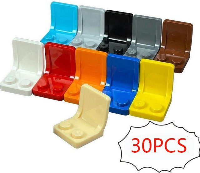 Yiran toy MOC Teile 2x2 Werkzeug Sitz Stuhl, Zubehör, 30-teiliges Set, ab 6 Jahren - Bild 1