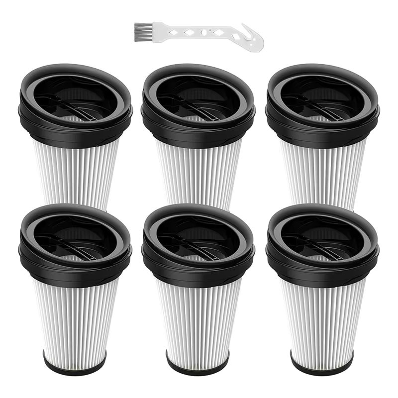 ABBK 12er Pack Ersatzfilter für Grundig 2-in-1 Akku-Handstaubsauger in Blau und Weiß - Bild 4