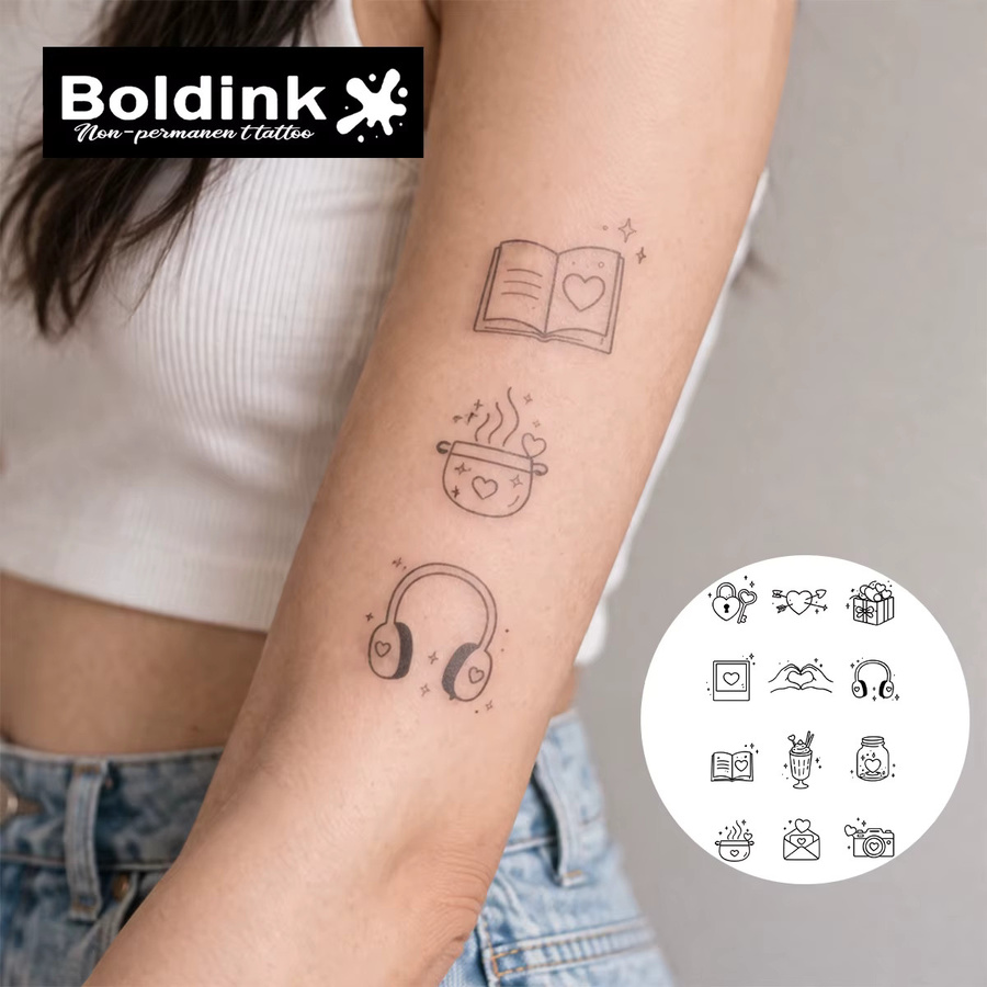 BOLDINK Tattoo-Aufkleber, Unisex - Bild 2