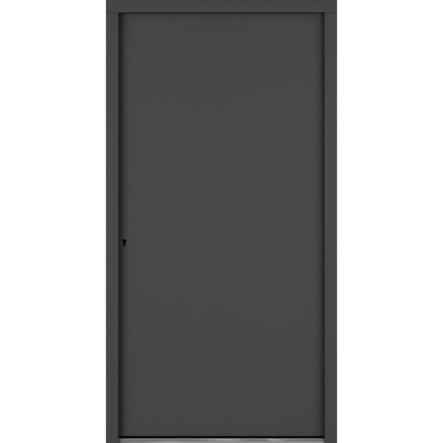 Roro Haustür OAE 1201 aus Aluverbund und Stahl in Weiß-Anthrazit, B: 100 cm, H: 200 cm, DIN Links - Bild 2