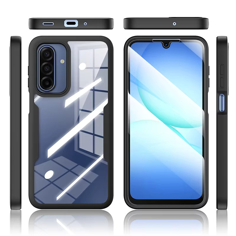 360-Grad-Ganzkörper-Displayschutz für Samsung Galaxy A56 A55 A54 A53 A36 A35 5G A17 A16 A15 A14 A13 A12 in Schwarz - Bild 2