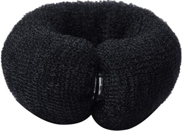 KaiTingu Haarring Damen, Nylon, schwarz, lange Streifenform - Bild 1