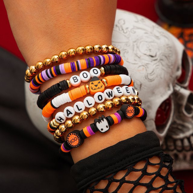 Kunjoe Armband Set, Keramik, Perle, Unisex, Bunt - Bild 1