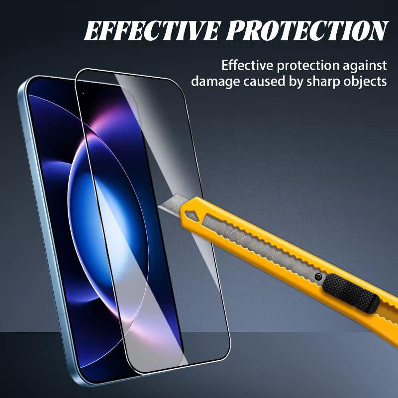 Xiaomi HD Privacy Tempered Glass Displayschutzfolie für Xiaomi 17T und 15T Pro, transparent, 1-4 Stück - Bild 3