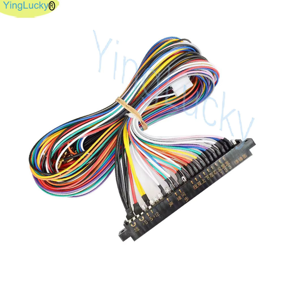 28-poliger Jamma-Kabelbaum für Neo Geo Arcade-Boxen und Spielbretter mit Joystick- und Tastenanschlüssen in Multicolor - Bild 6