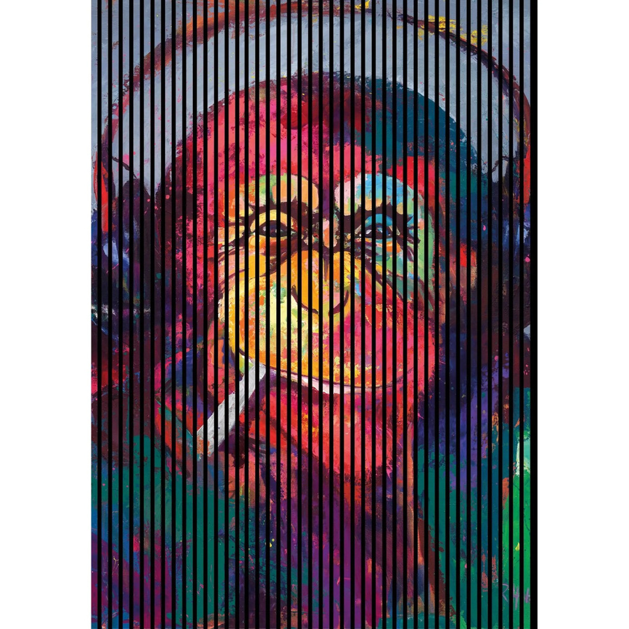 FN Acustico Akustikplatte Monkey 2 in Bunt aus PET und MDF, H x B x T: 2.400 x 1.693 x 19 mm - Bild 2