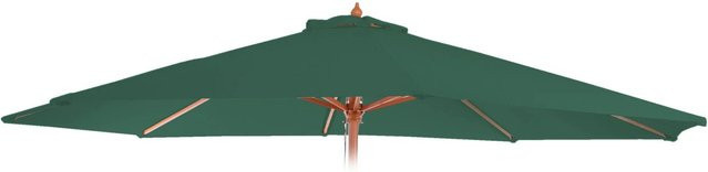 MCW Ersatzbezug für Sonnenschirm Lissabon aus Polyester, Durchmesser: 3,5 m, Grün - Bild 2