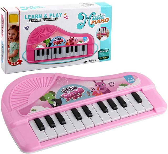 Kidsly Musikklavier, elektrische Tastatur, Lernspielzeug, 13 Tasten, ab 3 Jahre - Bild 1