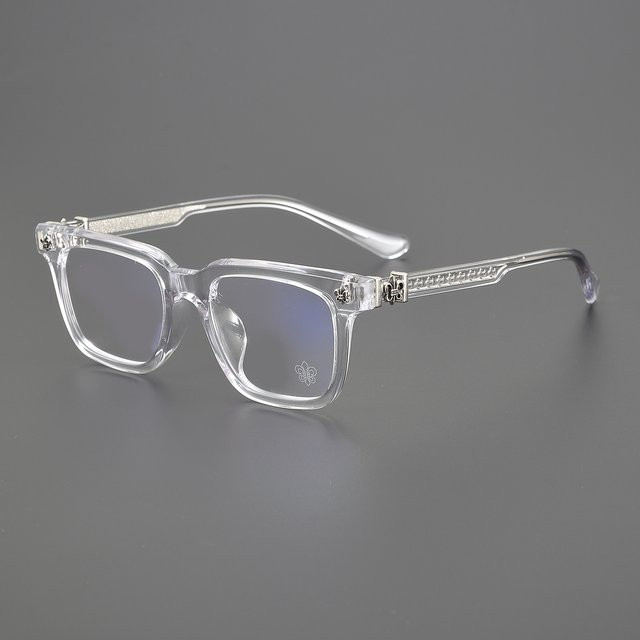 CHARMLIBRARY Korrektionsbrille, Acetat, Vollrand, Quadrat, Unisex, Blaulichtfilter - Bild 1