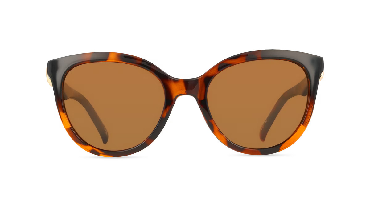 Le Specs LSP2552217 Sonnenbrille, Vollrand, Rund, Kunststoff, Damen, Braun - Bild 1