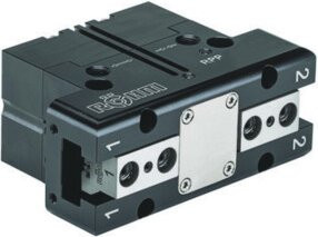RÖHM Pneumatischer Parallelgreifer RPP-LA42x27 in Schwarz aus Aluminium - Bild 1