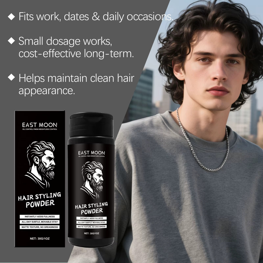 East moon Haarstyling-Puder, Unisex, für fettiges Haar - Bild 6
