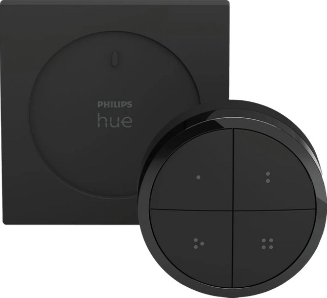 Philips Hue Tap Dial Switch Drehschalter Schwarz - Bild 1