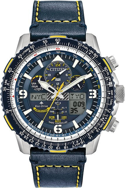 Citizen Armbanduhr Promaster-Sky Blue Angels, Solar, Edelstahl, 45 mm, Herren - Bild 1