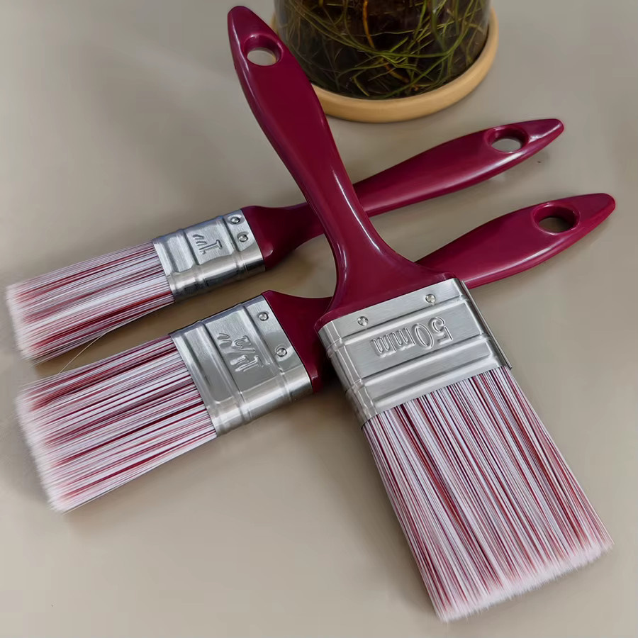 3-teiliges ProCraft Pinsel-Set mit Multi-Angle-Präzision und schnell trocknenden Borsten für effizientes Malen - Bild 3