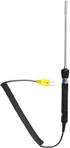 Laserliner 082.435A ThermoSensor Air Temperaturfühler in Schwarz für -50 bis 800°C - Bild 1