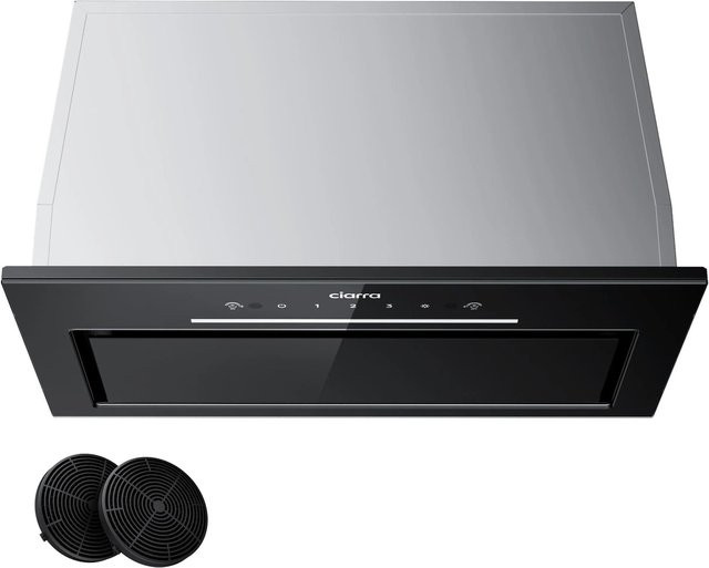 CIARRA Einbau-Dunstabzugshaube VM5931A Unterbauhaube in Schwarz mit Touch- und Handgesten-Steuerung, 460 m³/h, Breite: 52 cm - Bild 1