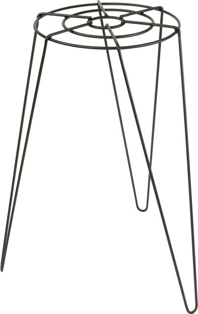 Wagner Pflanzenständer GH 0560 aus Stahl in Schwarz Matt, Höhe: 60 cm, Durchmesser: 30 cm - Bild 1