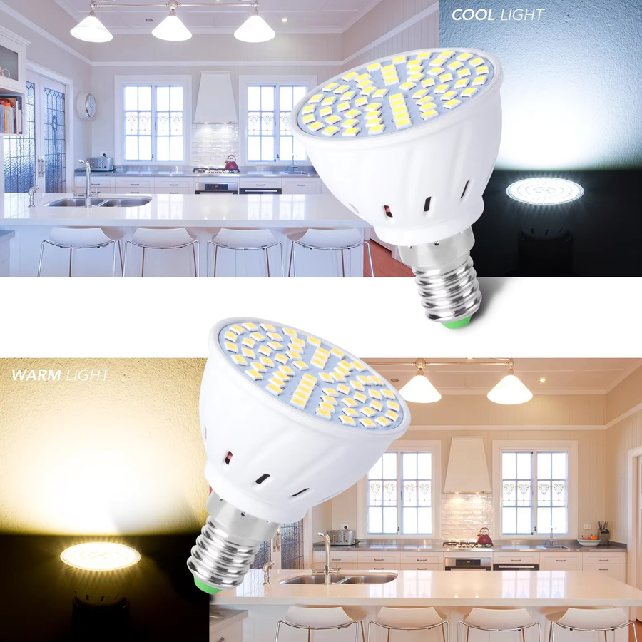 9W LED-Strahler mit Reflektor in Weiß, E27-Sockel, 220V Deckenleuchte für Innenbereiche - Bild 4