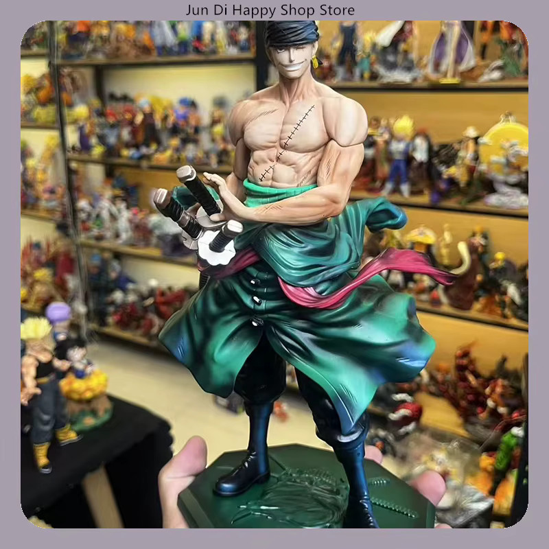 Bandai One Piece Roronoa Zoro, Anime-Figur, Statue, 28 cm - Bild 3